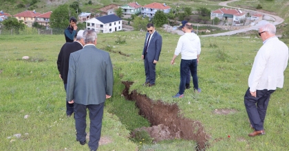 700 NÜFUSLU KÖYDE HEYELAN MEYDANA GELDİ  