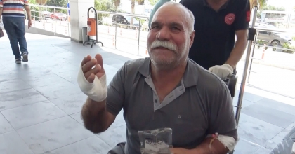 ACEMİ KASAP HASTANELİK OLDU: DANA KESECEKTİK, KENDİMİZİ KESTİK   