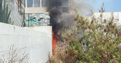 ALEVLER İŞLETMELERE SIÇRAMADAN SÖNDÜRÜLDÜ