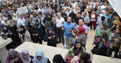 HACI ADAYLARI UĞURLANDI