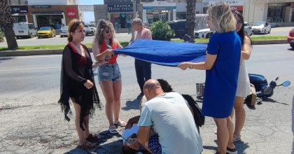 VATANDAŞLAR YARALI İÇİN SEFERBER OLDU