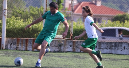 BABA-OĞUL  MAÇINDA KAZANAN 'SEVGİ' OLDU