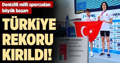 DENİZLİLİ MİLLİ SPORCUDAN BÜYÜK BAŞARI