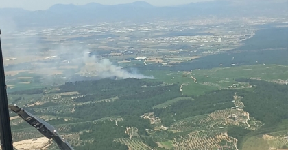 İZMİR'DE ORMAN YANGINI: 5 HELİKOPTER, 2 UÇAK BÖLGEDE