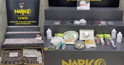 İZMİR POLİSİNDEN 1 HAFTADA 62 NARKOTİK OPERASYONU: 60 TUTUKLAMA