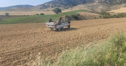 MANİSA'DA TRAFİK KAZASI: 2 YARALI