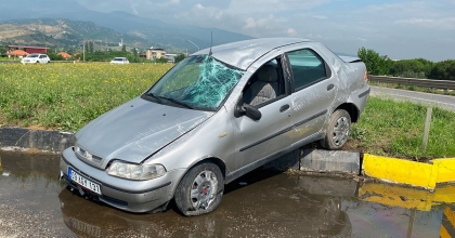 MANİSA'DA TRAFİK KAZASI: 4 YARALI