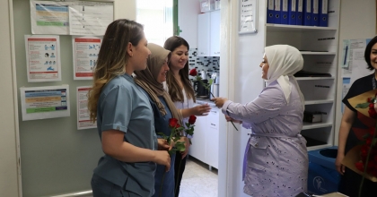 MİLLETVEKİLİ ÜN BAYRAMDA POLİSLER VE SAĞLIK GÖREVLİLERİNİ ZİYARET ETTİ