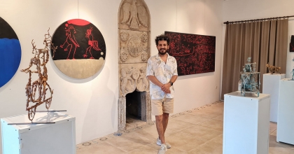 SANATÇI CİNGİZ'İN RESİM VE HEYKEL SERGİSİ AÇILDI