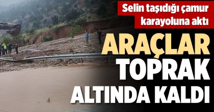 SELİN GETİRDİĞİ ÇAMUR ARACI YUTTU