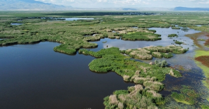 SU SEVİYESİ YÜKSELDİ ADACIKLAR ORTAYA ÇIKTI