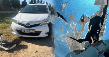 YOLA ANİDEN ÇIKAN SOKAK KÖPEKLERİ 2 AYRI KAZAYA NEDEN OLDU 