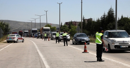 AFYONKARAHİSAR’DA KURBAN BAYRAMI ÖNCESİ TRAFİK DENETİMİ  