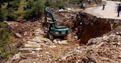 AYDIN’DA TAŞKINLARLA MÜCADELE SÜRÜYOR