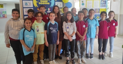 ÇALLI ÖĞRENCİLER YAŞITLARIYLA ORTAK PROJE YÜRÜTTÜ