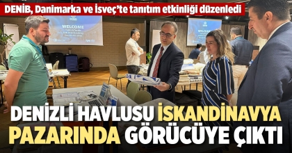 DENİZLİ HAVLUSU İSKANDİNAVYA PAZARINDA GÖRÜCÜYE ÇIKTI