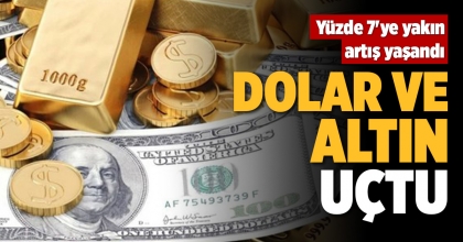 DOLAR VE ALTIN UÇTU