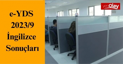 e-YDS 2023/9 İngilizce Sınav Sonuçları