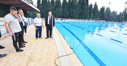 ATATÜRK YÜZME HAVUZU TEMMUZ’DA AÇILIYOR
