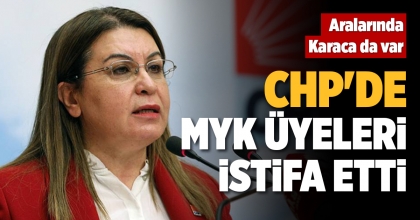 CHP'de MYK Üyeleri istifa etti