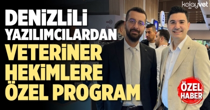 DENİZLİLİ YAZILIMCILARDAN VETERİNER HEKİMLERE ÖZEL PROGRAM