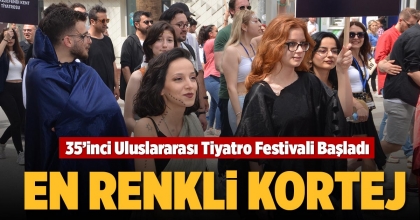 KORTEJ YÜRÜYÜŞÜ, RENKLİ GÖRÜNTÜLER OLUŞTURDU