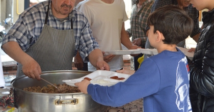 BEREKET VE BOLLUK İÇİN KURBAN KESİLDİ DUALAR EDİLDİ