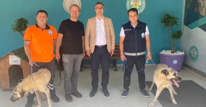 'ATEŞ' İLE 'KİRAZ' ÇİFTÇİYE CAN YOLDAŞI OLACAK