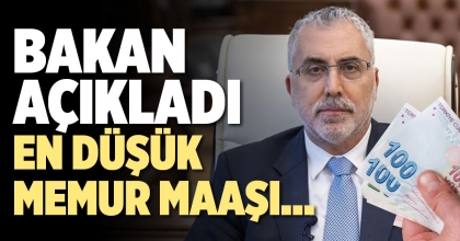 EN DÜŞÜK MEMUR MAAŞI...