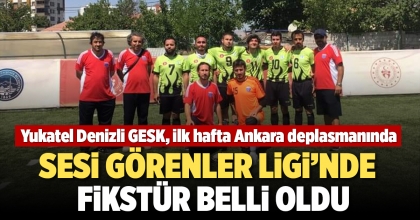 SESİ GÖRENLER LİGİ’NDE FİKSTÜR BELLİ OLDU