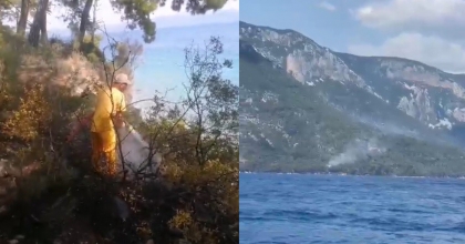 EKİPLERİN ZAMANLI MÜDAHALESİYLE YANGIN SÖNDÜRÜLDÜ