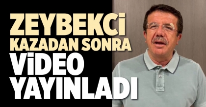 ZEYBEKCİ KAZA SONRASI VİDEO PAYLAŞTI