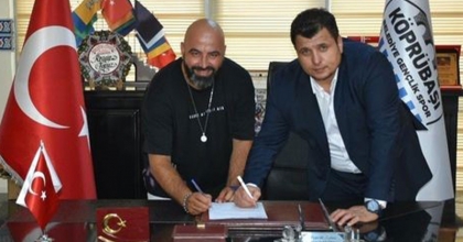 AKIN KAHRAMAN KÖPRÜBAŞI BELEDİYESPOR'A 'DEVAM' DEDİ