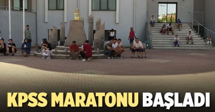 KPSS MARATONU BAŞLADI