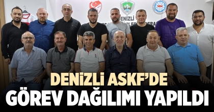 ASKF’DE GÖREV DAĞILIMI YAPILDI
