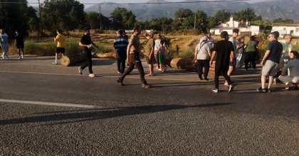 TOMRUKLAR YOLA SAÇILDI