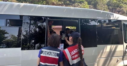 ORMAN YANGINLARINA DİKKAT ÇEKTİLER