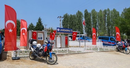 JANDARMA ASAYİŞ NOKTASI TÖRENLE AÇILDI