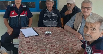 JANDARMADAN VATANDAŞLARA HIRSIZLIK BİLGİLENDİRMESİ