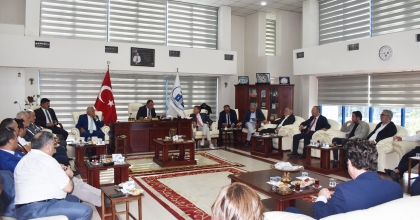 AYDIN TİCARET BORSASI TÜRKONFED ve GESİFED HEYETİNİ AĞIRLADI