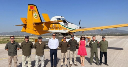 İLK YERLİ YANGIN SÖNDÜRME HELİKOPTERİ 'NEFES' RODOS'TA