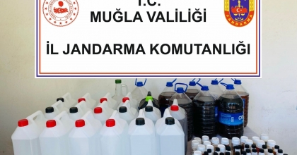 JANDARMADA KAÇAK ALKOL OPERASYONU