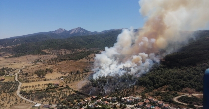 AYNI GÜN İKİNCİ ORMAN YANGINI