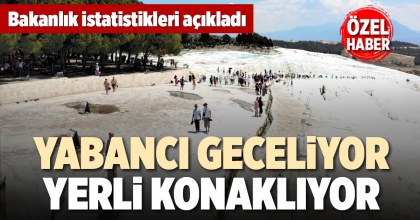 BAKANLIK KONAKLAMA VE TESİS İSTATİSTİKLERİNİ AÇIKLADI