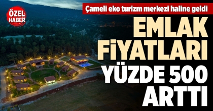 ÇAMELİ EKO TURİZM MERKEZİ HALİNE GELDİ