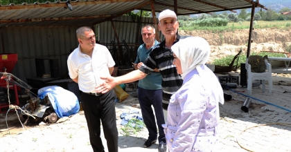 DENİZLİ MİLLETVEKİLİ ÜN, SEL BÖLGESİNİ İNCELEDİ