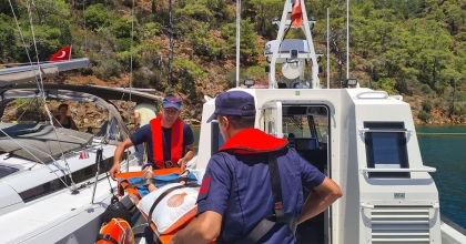 FETHİYE’DE SAHİL GÜVENLİKTEN İKİ AYRI TIBBİ TAHLİYE OPERASYONU   