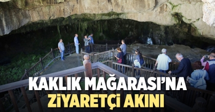 KAKLIK MAĞARASI’NA ZİYARETÇİ AKINI 
