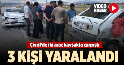 3 KİŞİ YARALANDI  