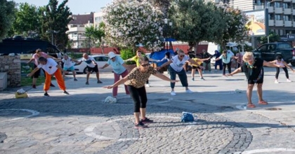 KUŞADALILAR SABAH SPORU İLE GÜNE ZİNDE BAŞLIYOR   